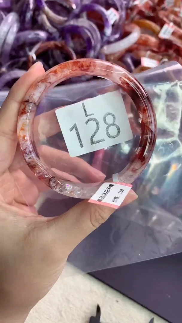 未镶嵌手镯水晶L128-62