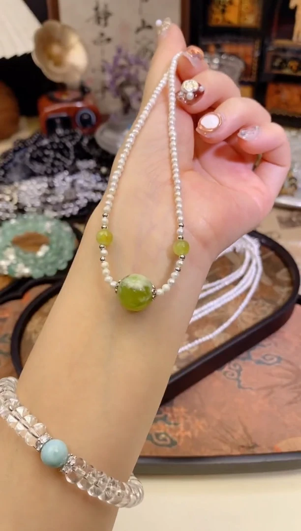 【闪购商品】淡水珍珠颈饰未镶嵌6092