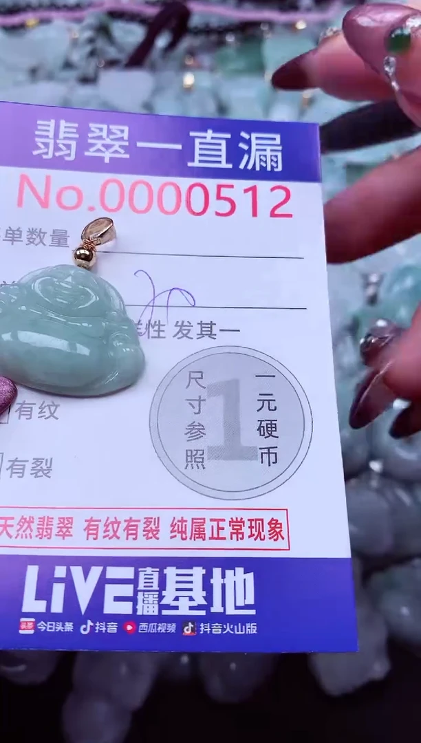 颈饰未镶嵌翡翠512