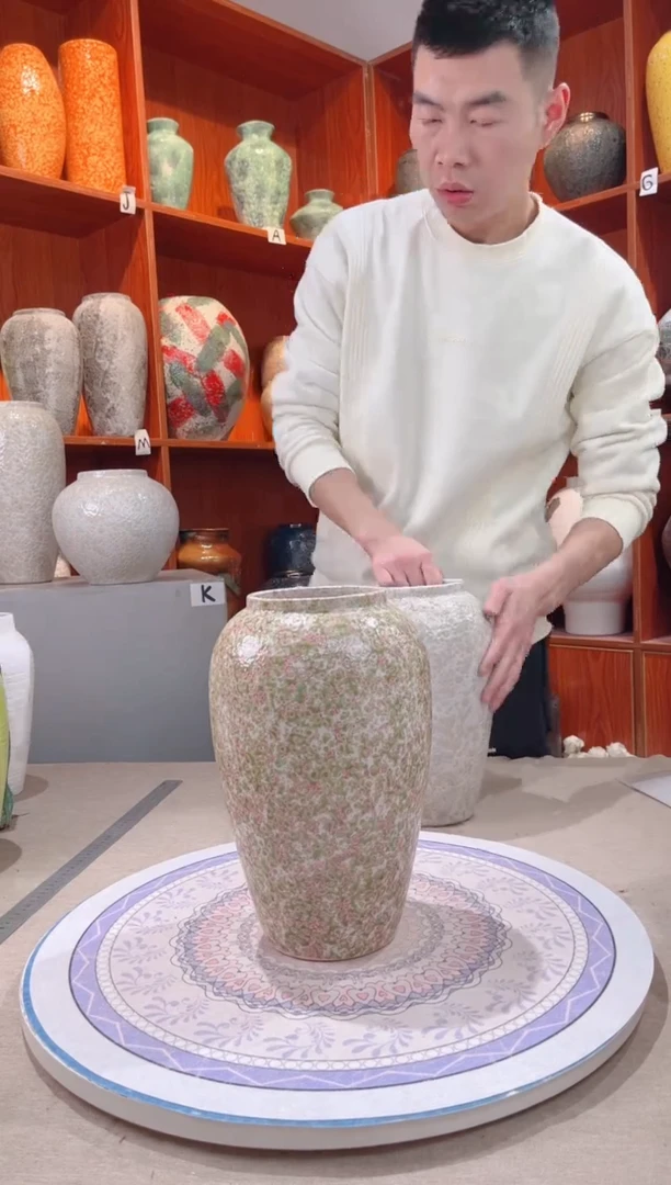 【闪购商品】瓶绿野仙踪  中号 陶瓷花瓶 无花