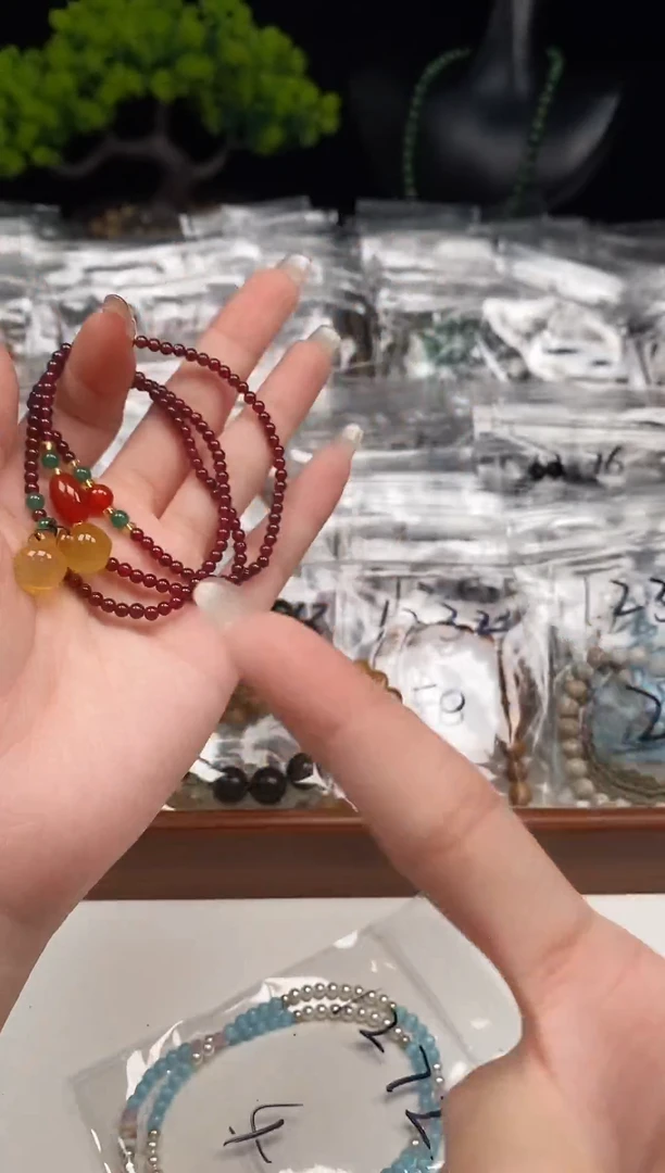 白玉菩提手串0380