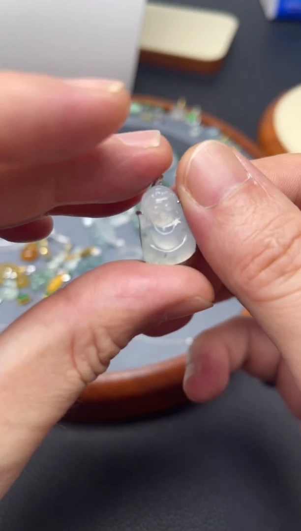 颈饰银S925镶嵌翡翠（13号链接）纯天然缅甸翡翠