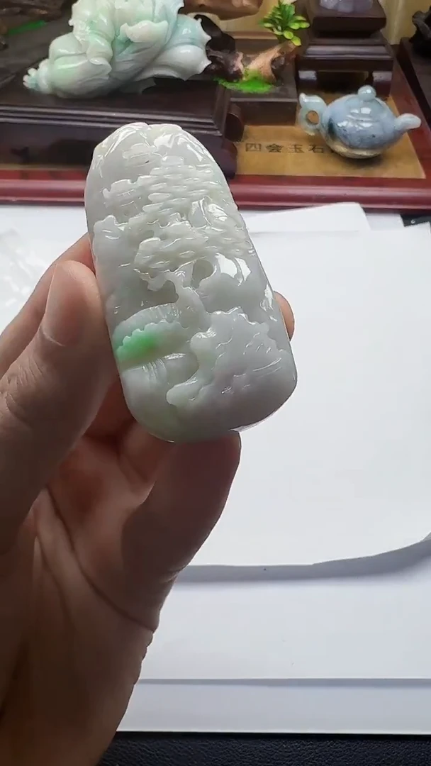 吊坠(不含链)未镶嵌翡翠1