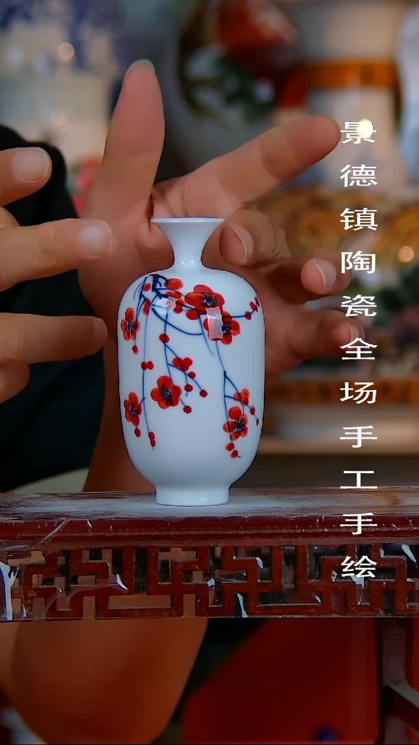 摆件景德镇陶瓷 全场手工手绘