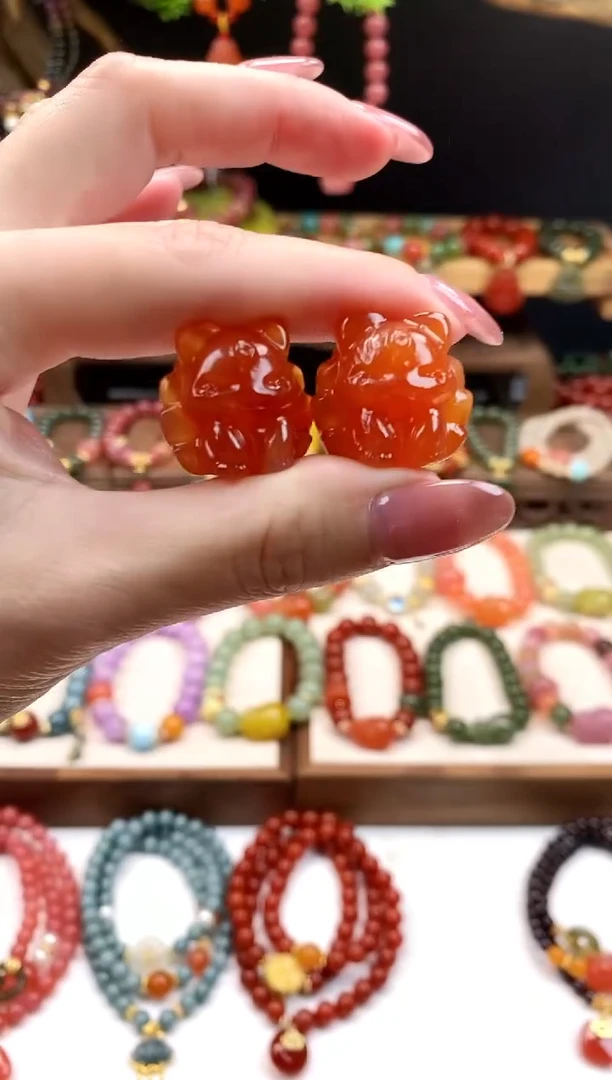 未镶嵌玛瑙手饰单个凤九