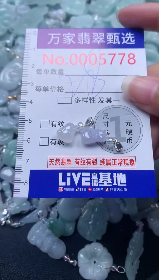 颈饰未镶嵌翡翠5778
