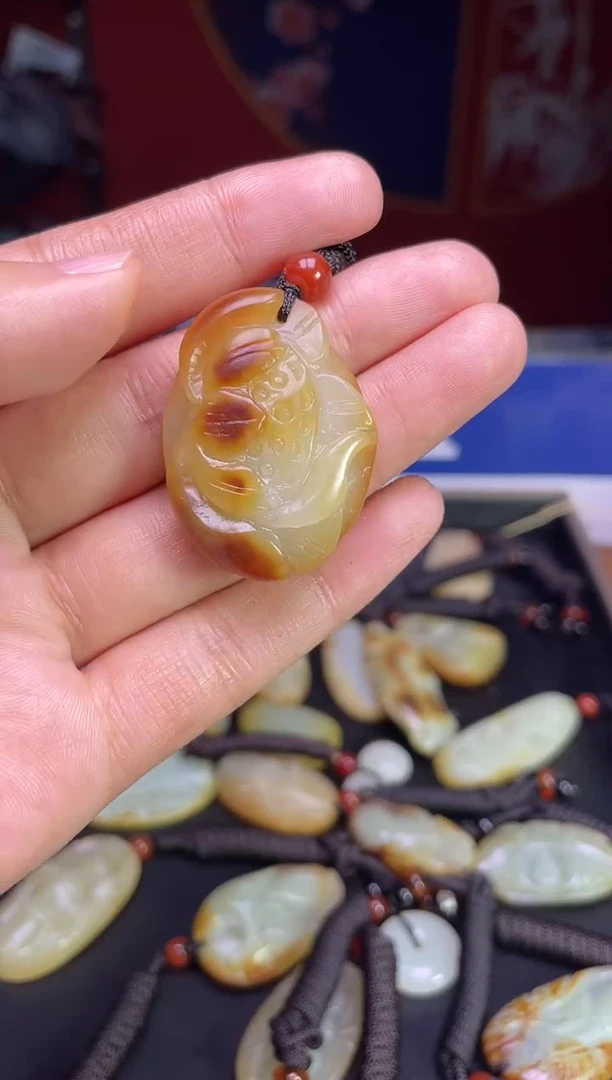 颈饰未镶嵌和田玉123