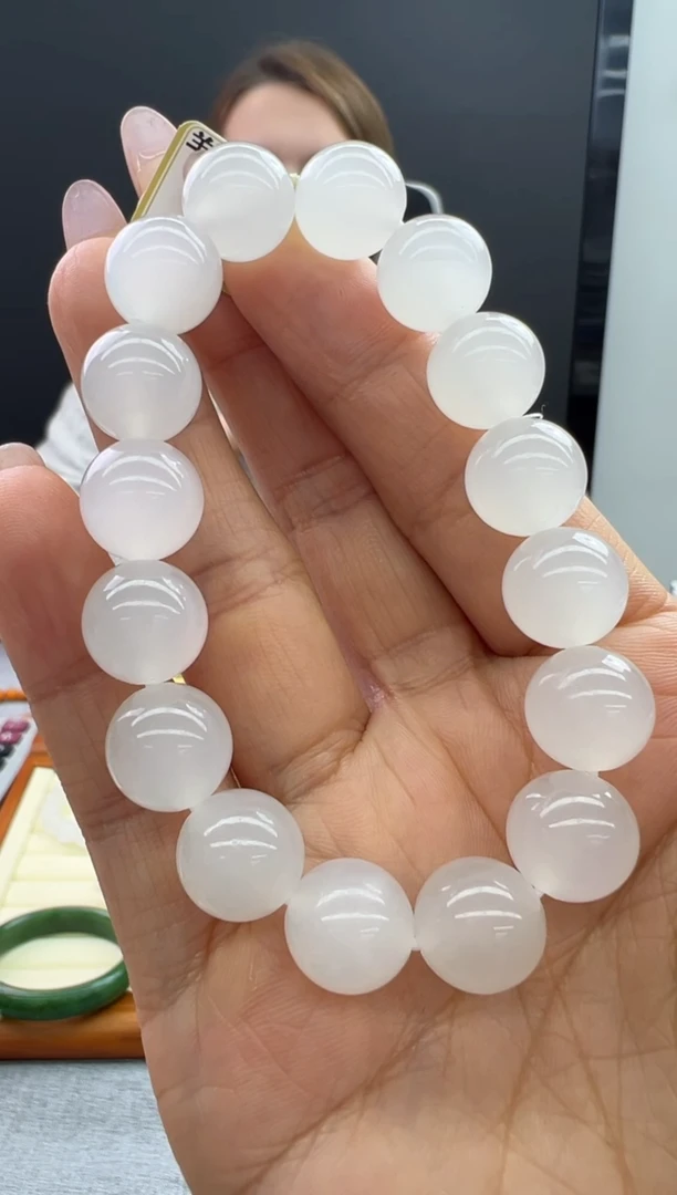 【闪购商品】和田玉（白玉）手链未镶嵌398秒拍号