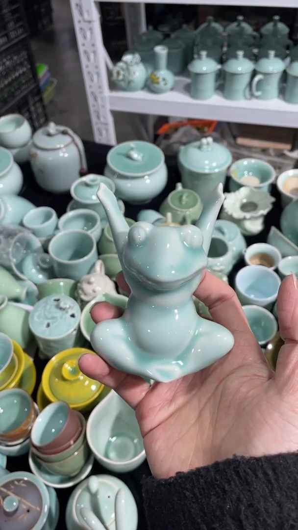 【闪购商品】特价福利 微瑕 慧仙青瓷
