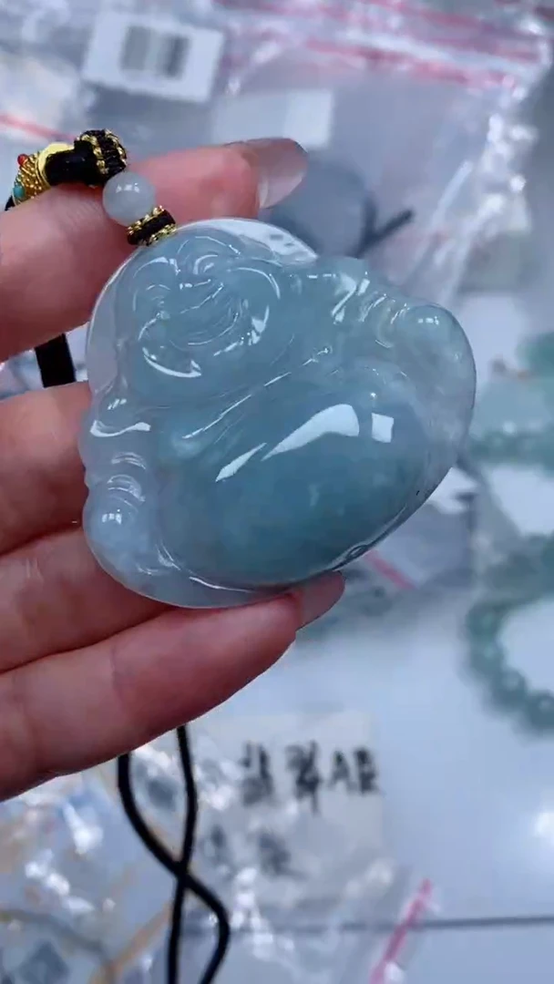 颈饰未镶嵌翡翠吊坠