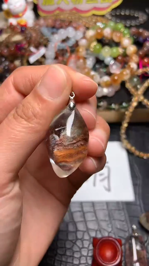 【闪购商品】水晶吊坠(赠链)未镶嵌128