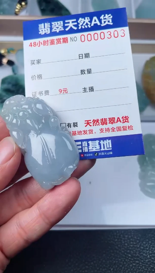 【闪购商品】翡翠颈饰未镶嵌天然翡翠玉石挂件