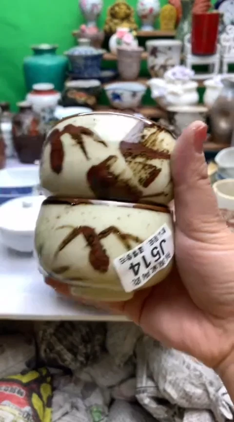 【闪购商品】盖碗海外回流瓷器