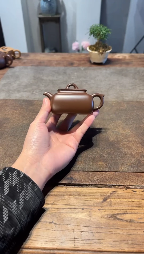 茶壶紫砂神*长四方 紫砂壶