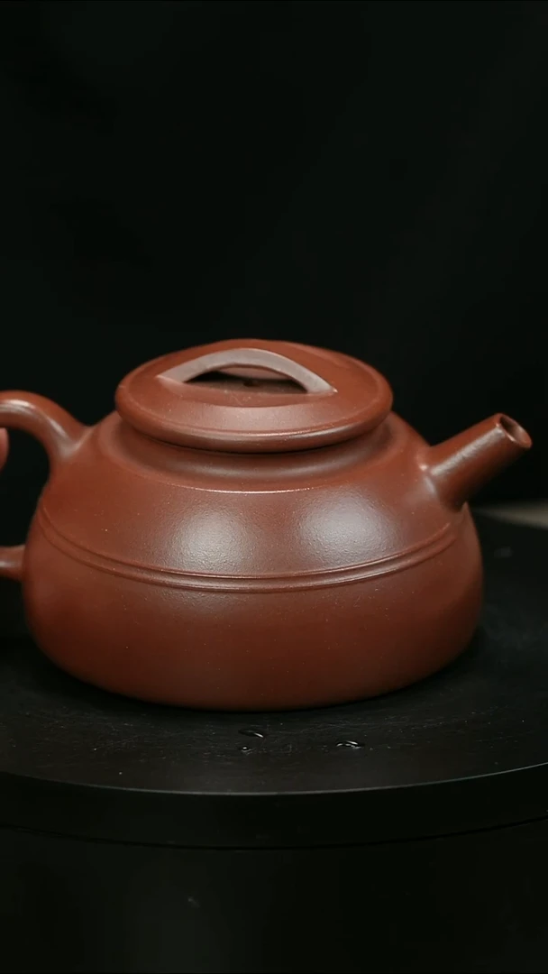 茶壶紫砂用****8H1760龚清河降坡双线笠圆