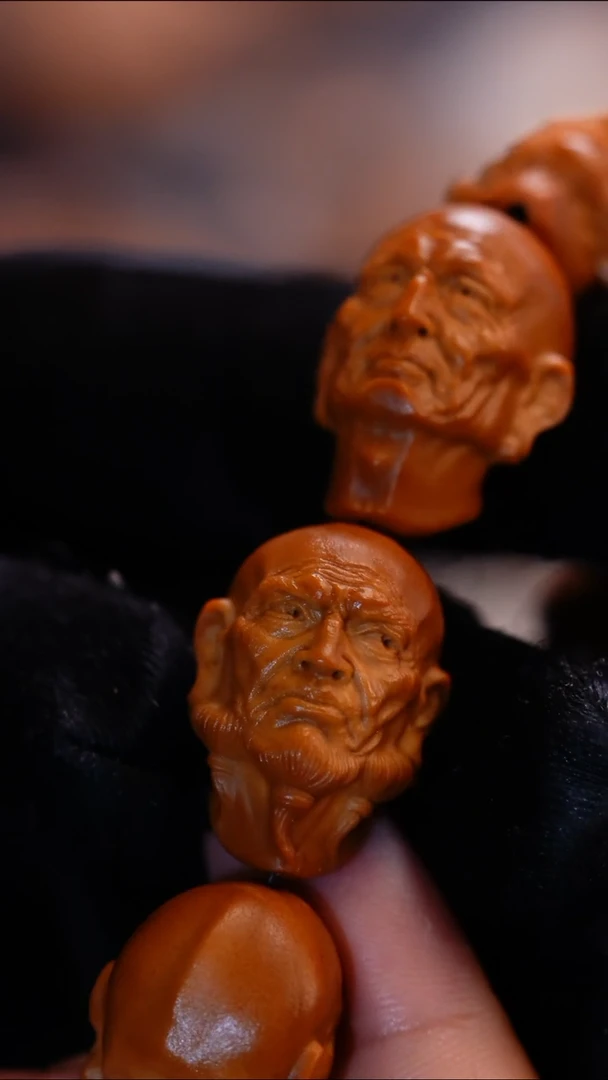 橄榄核吊坠苏工橄榄核