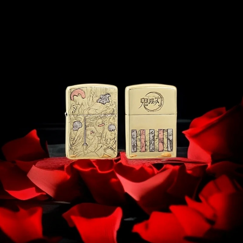 ZIPPO打火机  鬼灭之刃 168盔甲煤油打火机 DYJ1