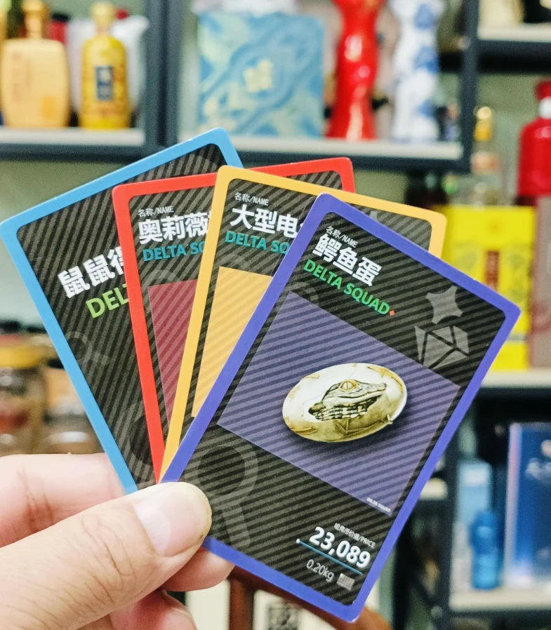 三角洲周边收藏拆卡【拍一拆五】