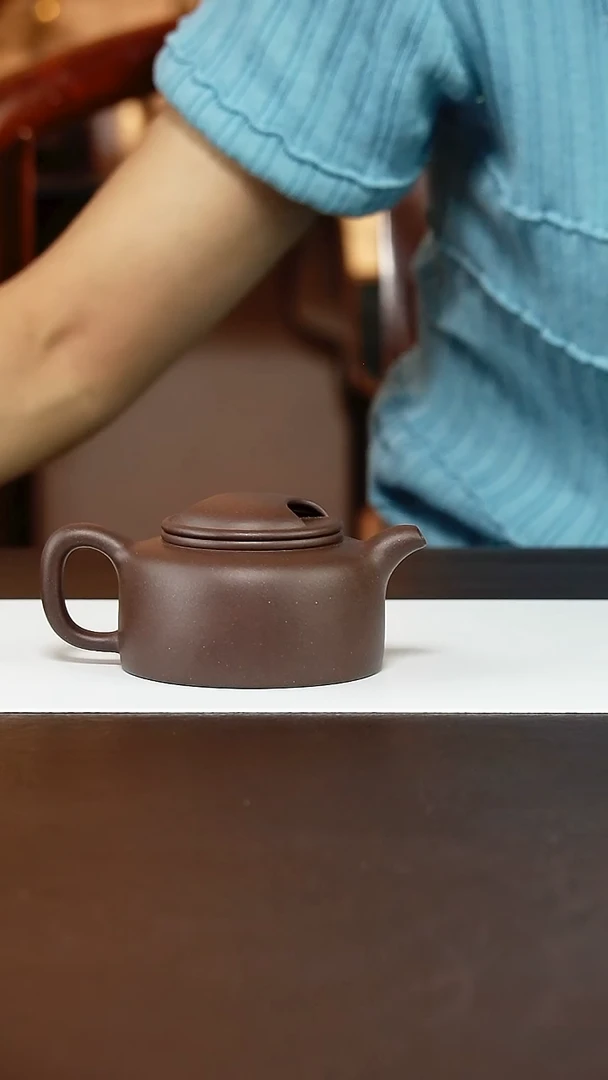 茶壶紫砂茜*～底槽青160毫升微瑕