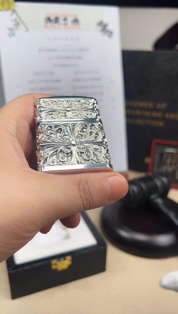 铜镀银克罗心之恋