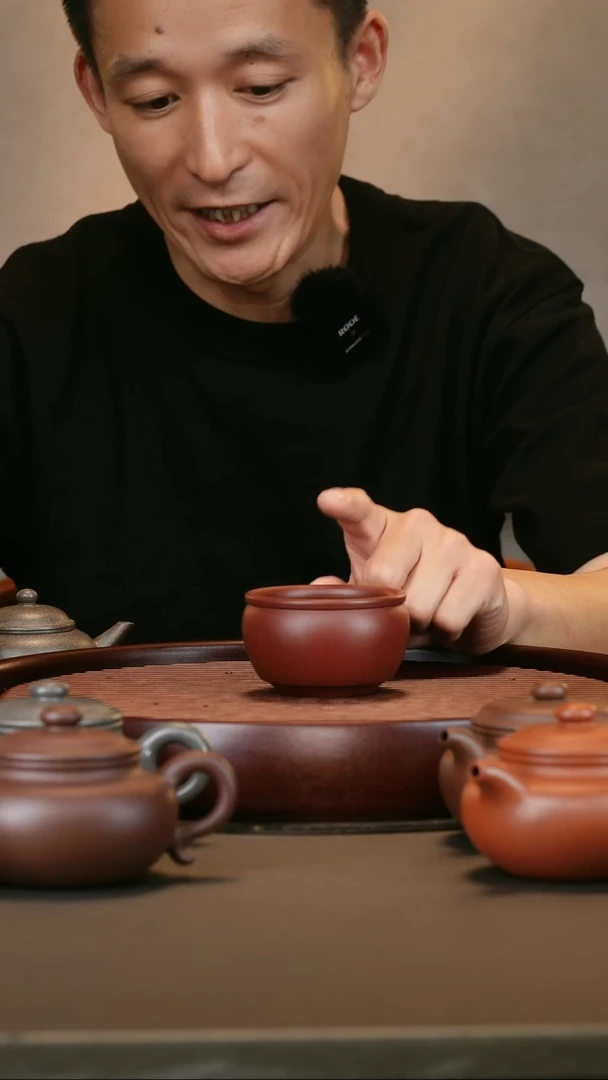 茶壶紫砂紫泥圆杯
