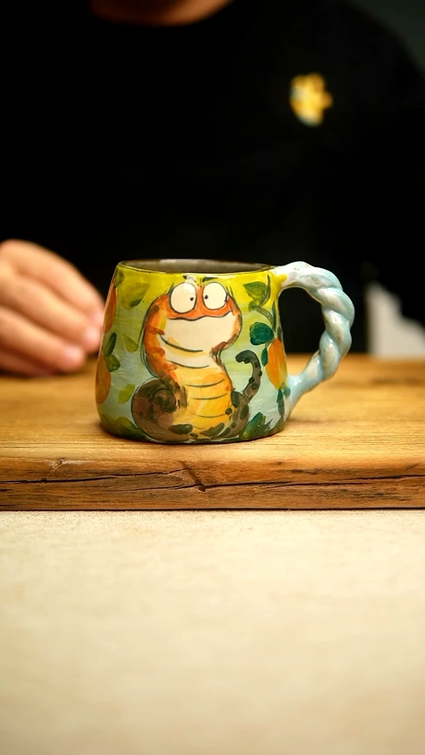 @@陶园瓷舍@@纯手工手绘@高温釉下彩