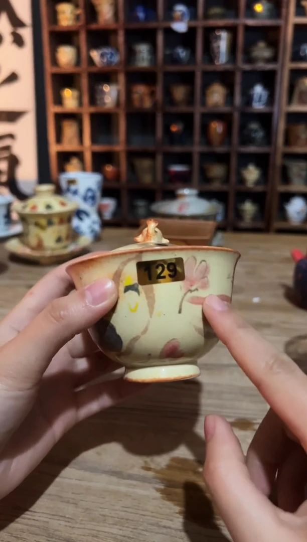 【闪购商品】观云听雨原创手绘茶具