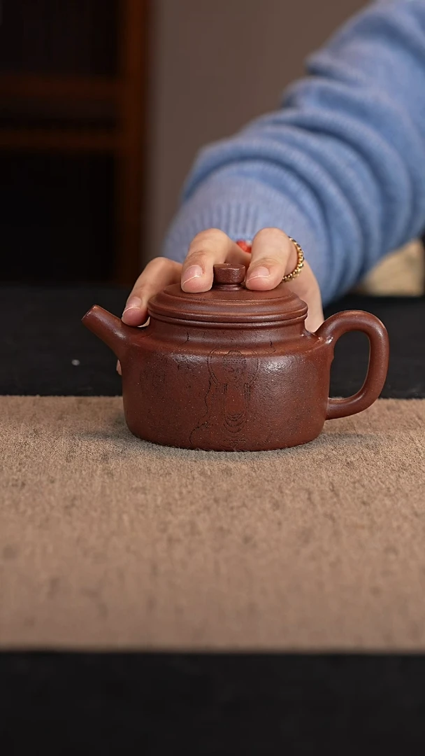 【闪购商品】紫砂茶壶二号井底槽青德钟