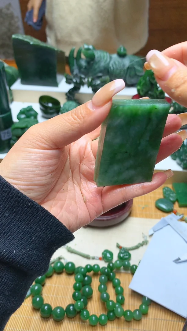 未镶嵌和田玉珠宝半成品1随机发货，拍一发一