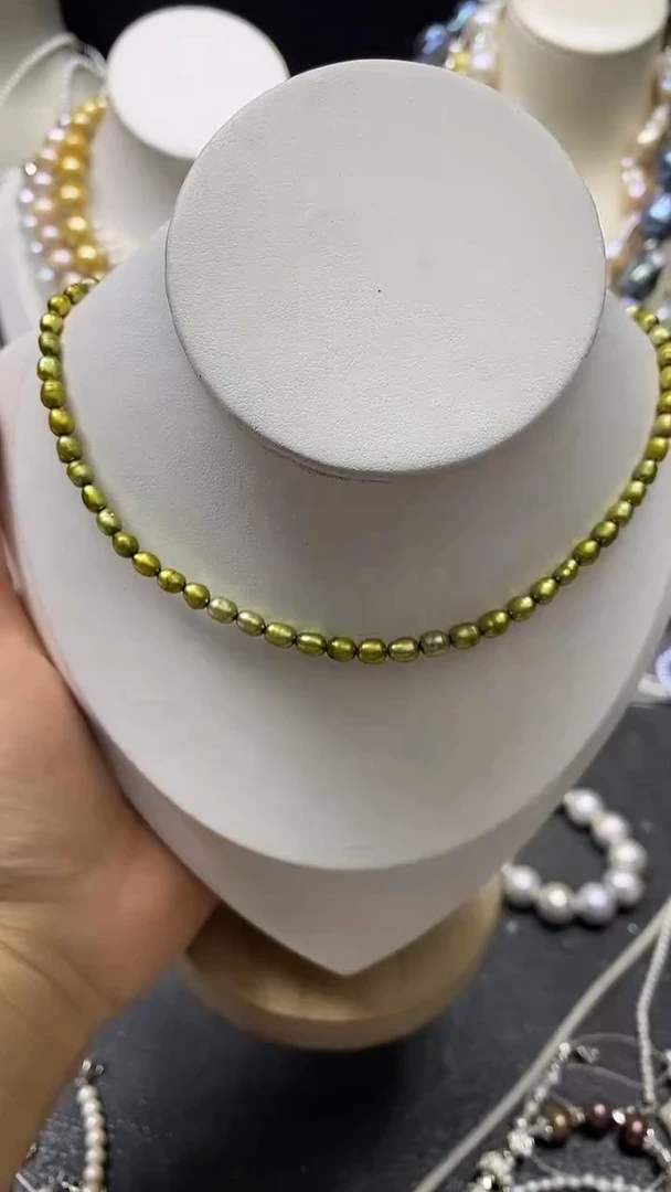 颈饰未镶嵌淡水珍珠多人