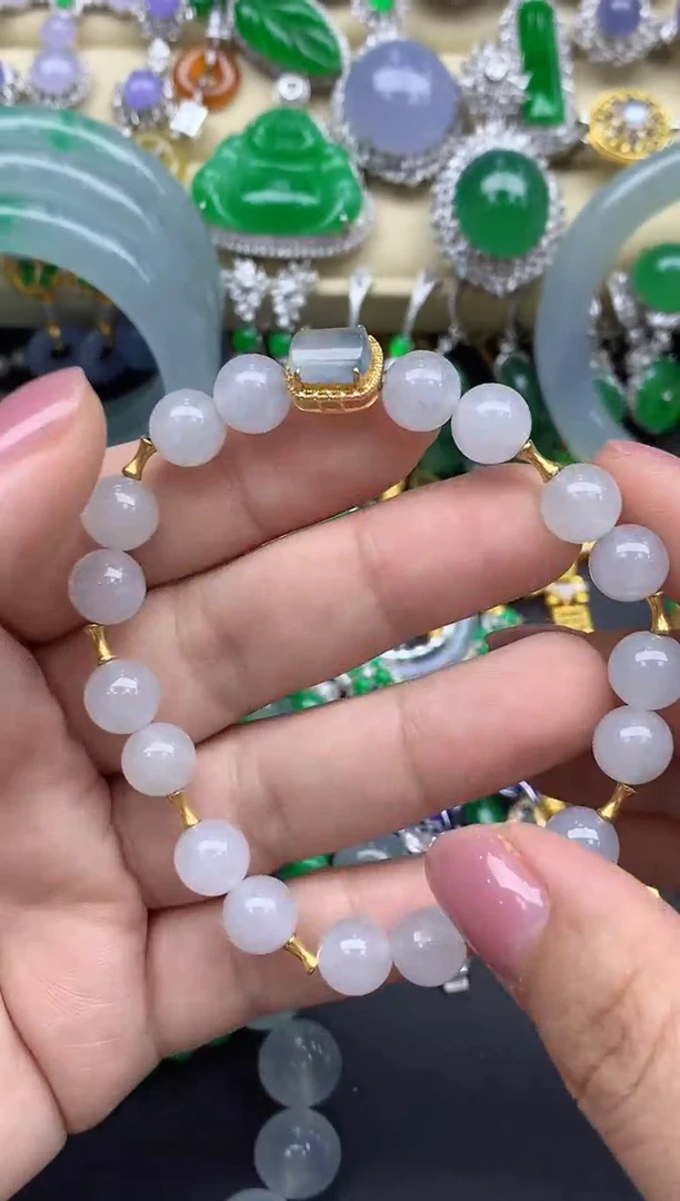 未镶嵌手链翡翠412-春日珠宝