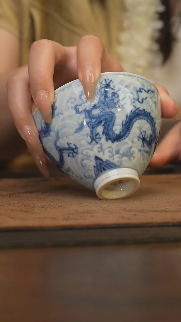 瓷片柴窑青花破价福利