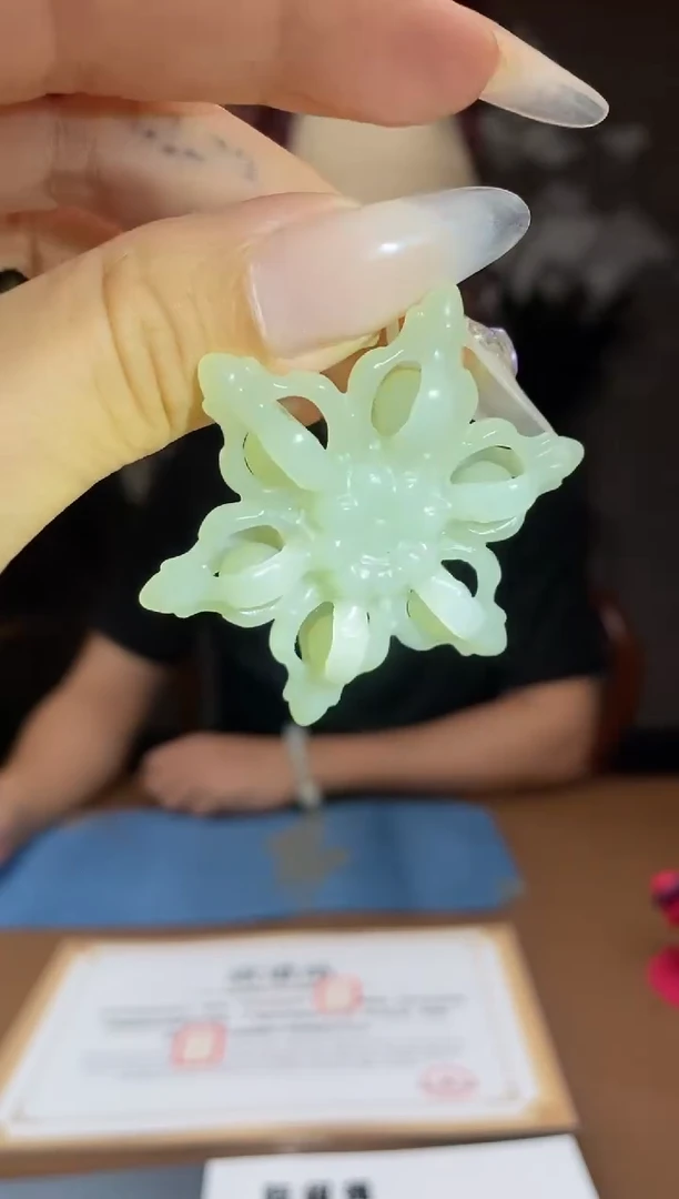 和田玉未镶嵌颈饰A888