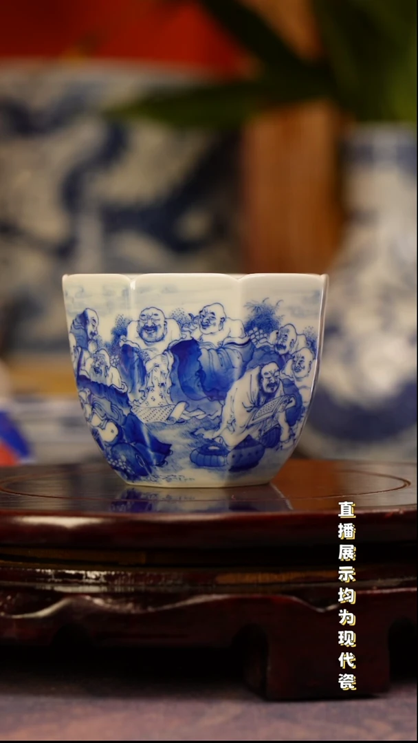 景德镇手工手绘陶瓷杯