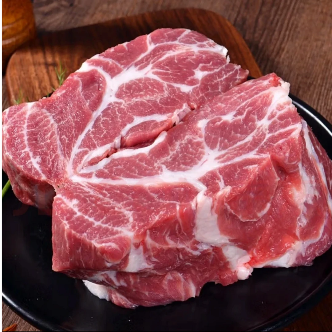 H8【精品梅花肉】拍3斤送2斤散养土猪梅花肉雪花肉鲜嫩散养冷链发货