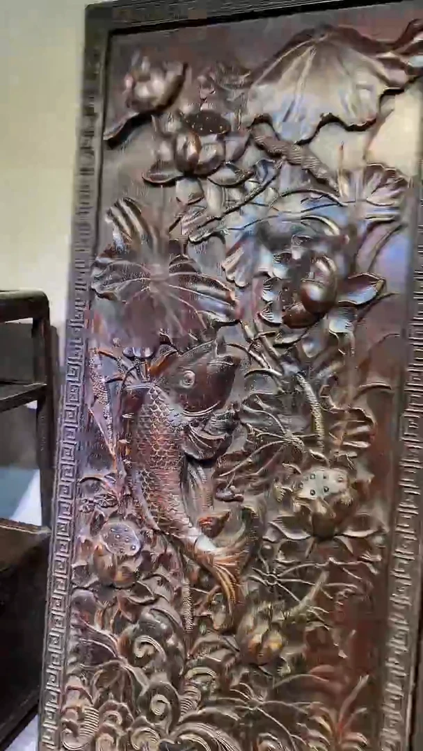 木紫檀木雕一物一拍