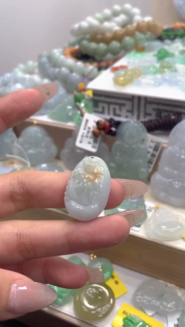 颈饰未镶嵌翡翠098多样性发货