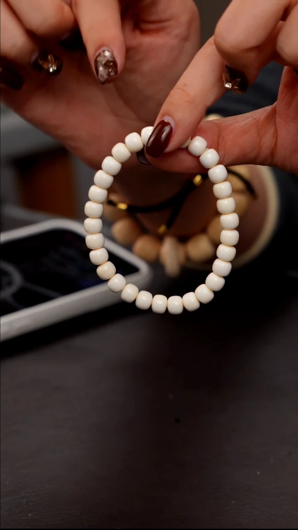 手串/手链/手镯猛犸象牙7*6规格手串牙芯毕业级