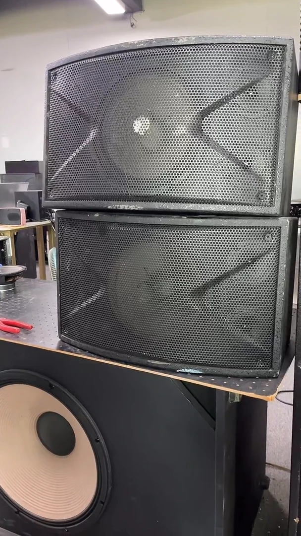 8新不包邮 10寸卡包音响  KTV音箱一对 低音不一样  运费到付