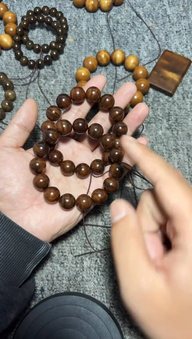 金丝楠手串/手链枯木1.5单圈98