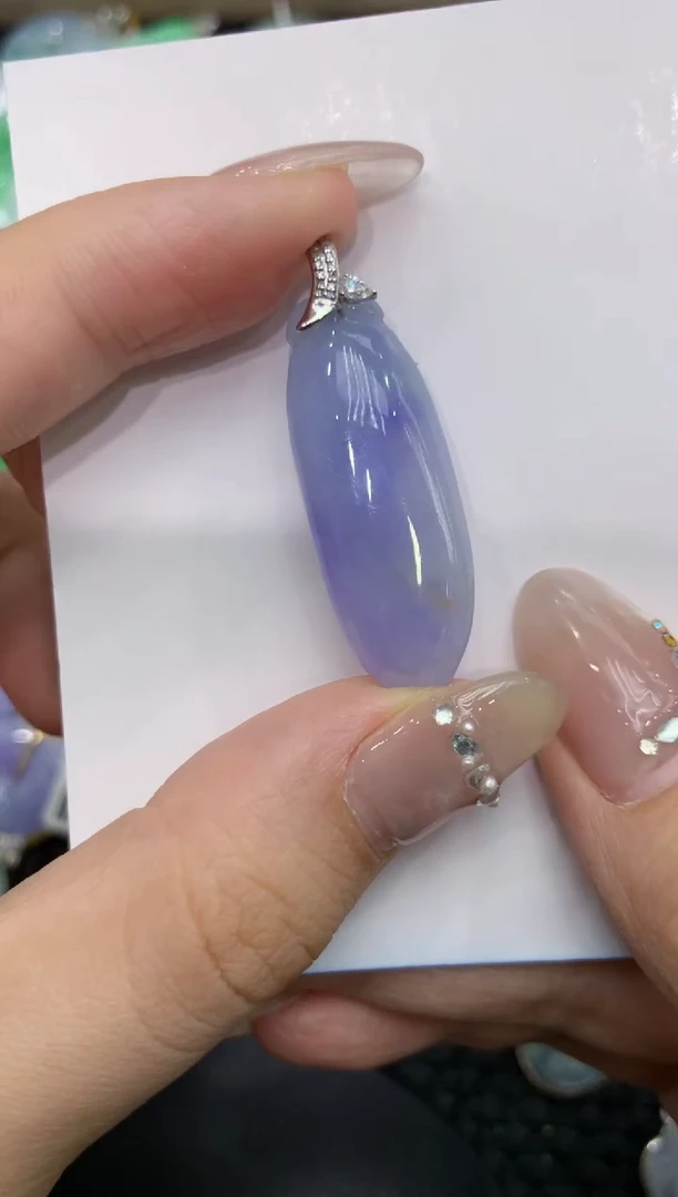 【闪购商品】翡翠颈饰18K金镶嵌222222222