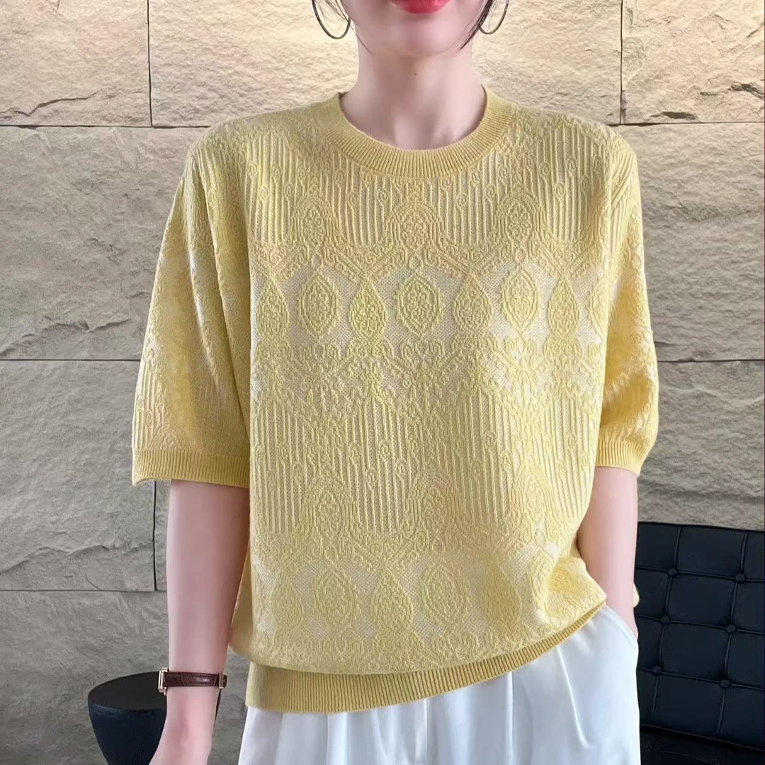 700--799号春季新款针织衫女薄款春夏2025年长袖洋气妈妈