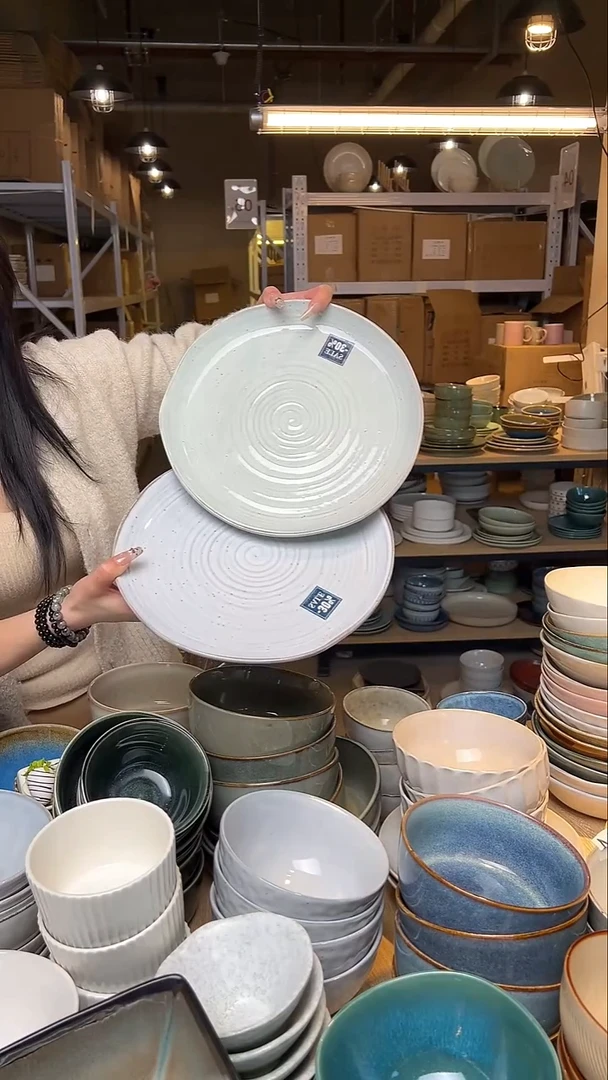 瓷3【瑕疵】外贸尾货窑变釉下彩