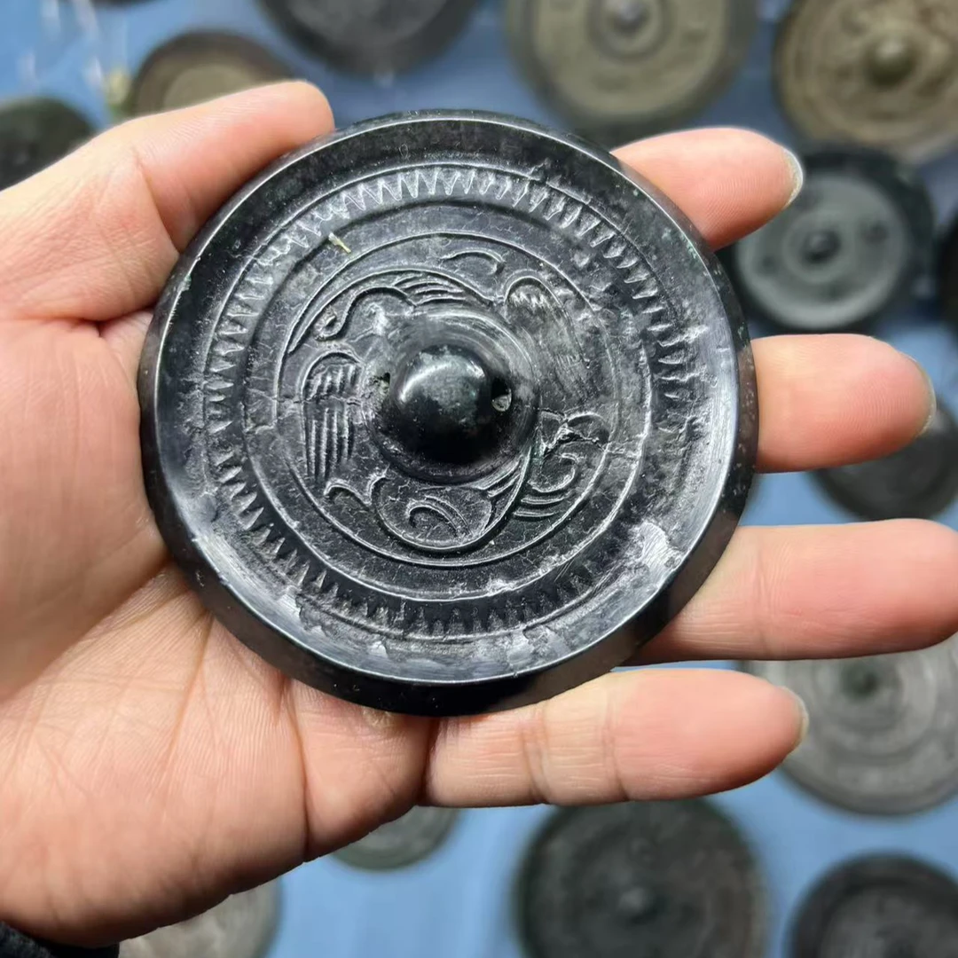 闻德82分单凤镜金乌镜青铜镜