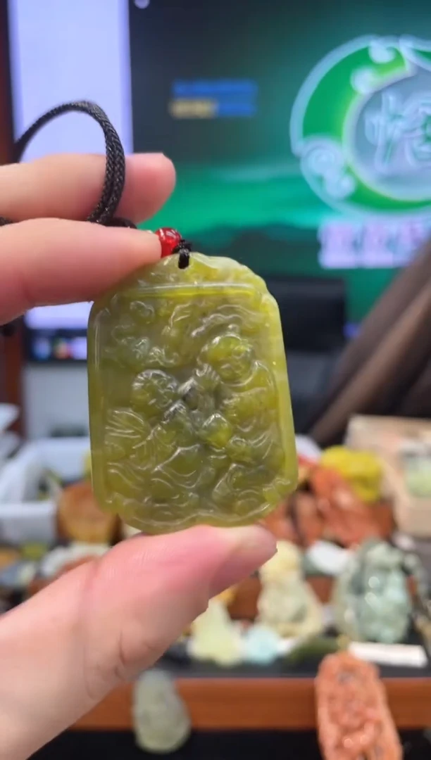 【闪购商品】岫玉吊坠未镶嵌·