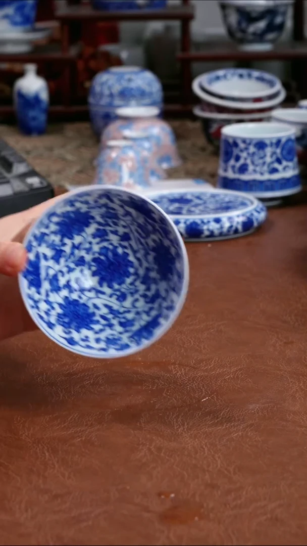 墨奈手绘陶瓷茶器左右