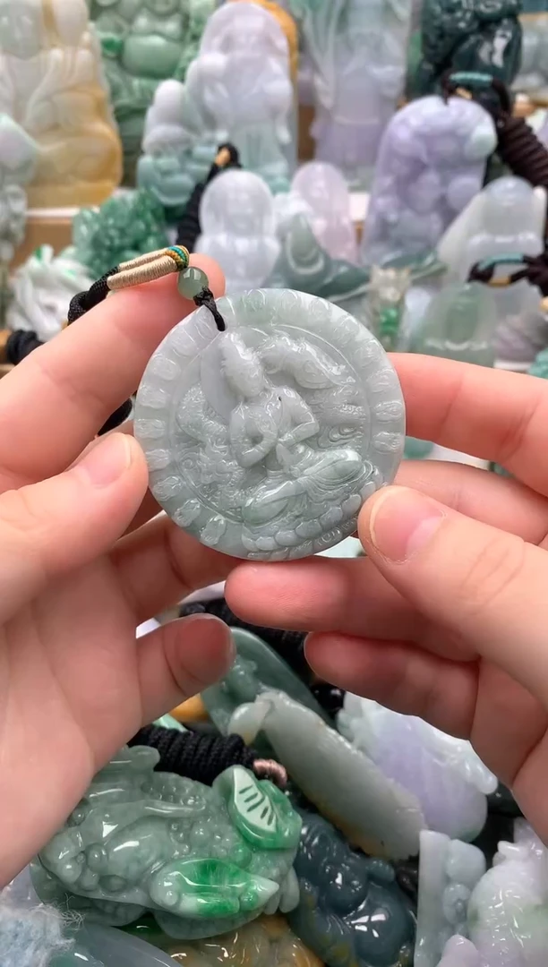 吊坠(不含链)未镶嵌翡翠1