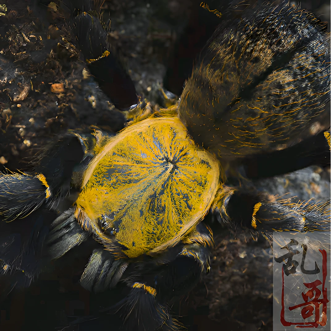 收藏品种(胡志明)地老虎2-4厘米越南稀有品种宠物蜘蛛活体