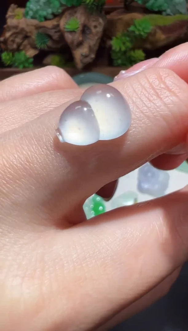 未镶嵌定制翡翠13.4*10.5*5葫芦