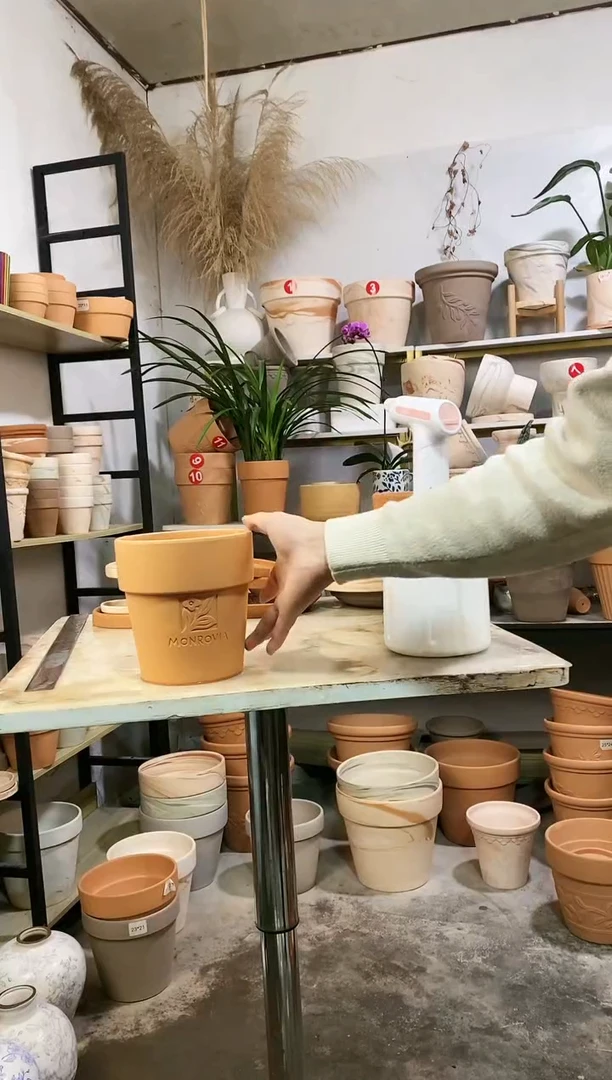 【闪购商品】红陶14.5*16红陶反比例 1盆无托